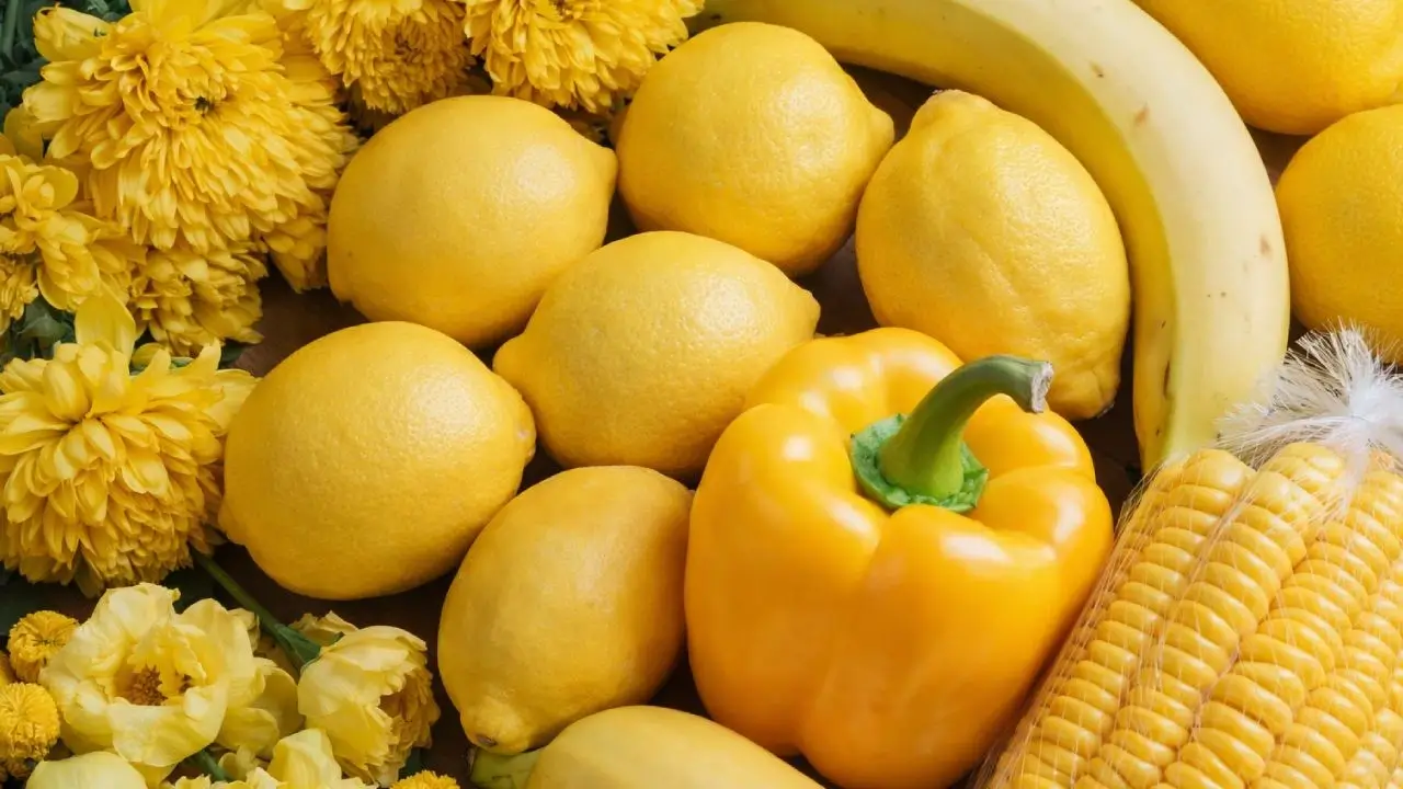 Saisonales Obst und Gemüse